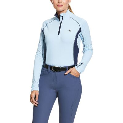 Ariat Tri Factor - Base Layer Blauw Dames - 11595-672